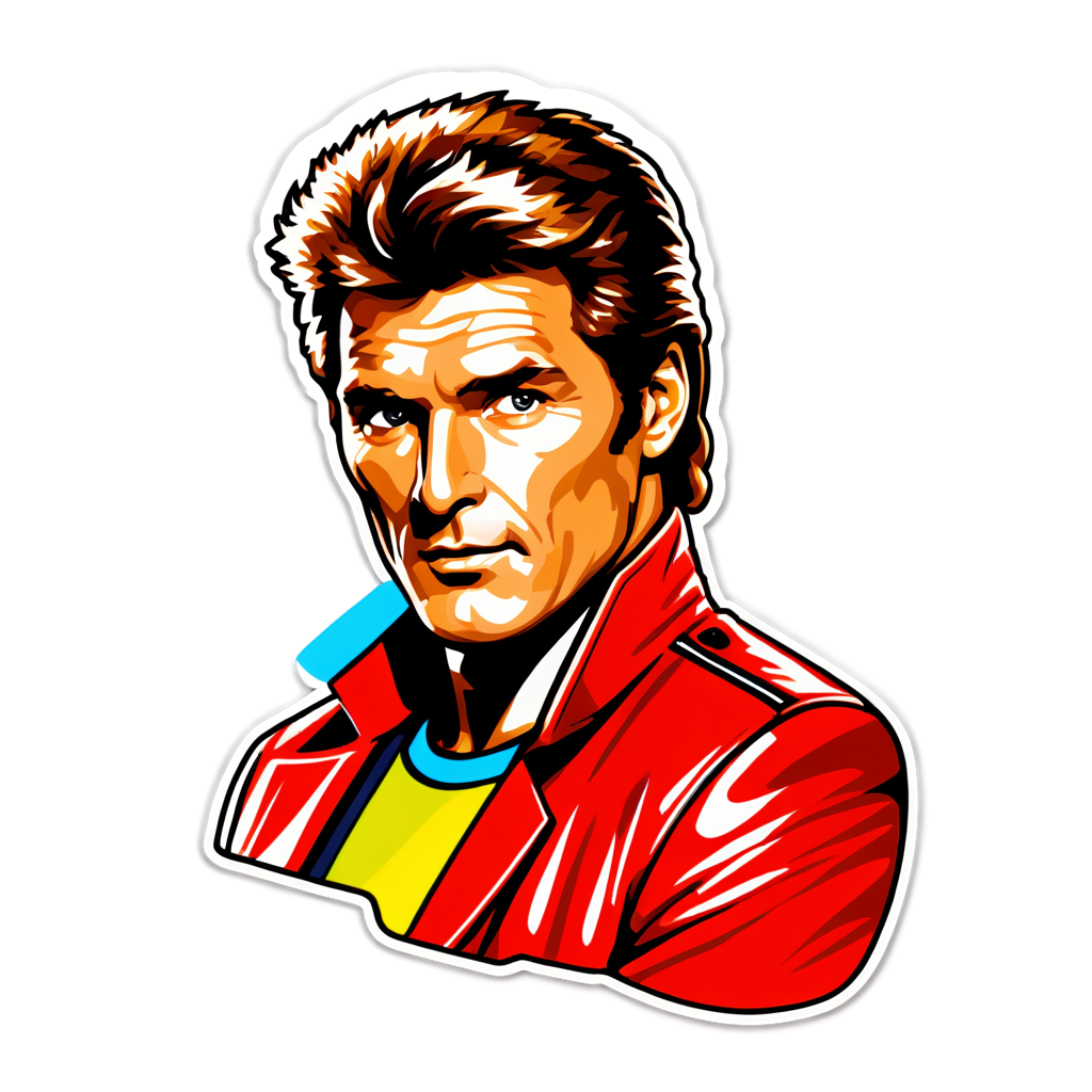 Hasselhoff Sticker Kit