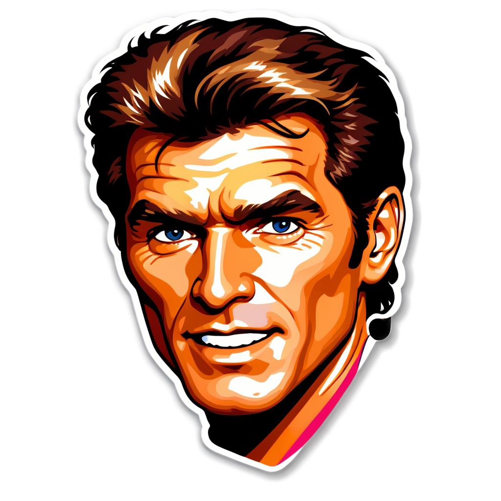 Cute Hasselhoff Sticker