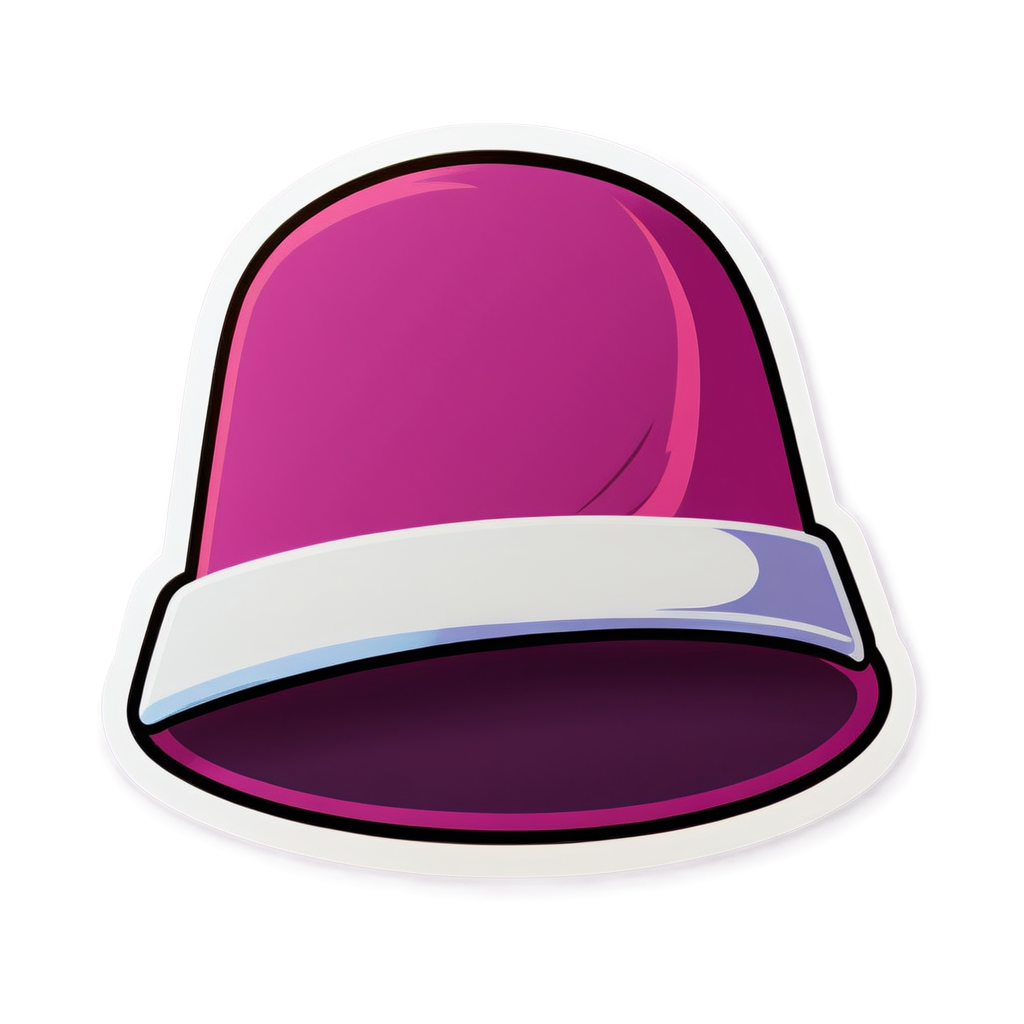 Cute Hat Sticker