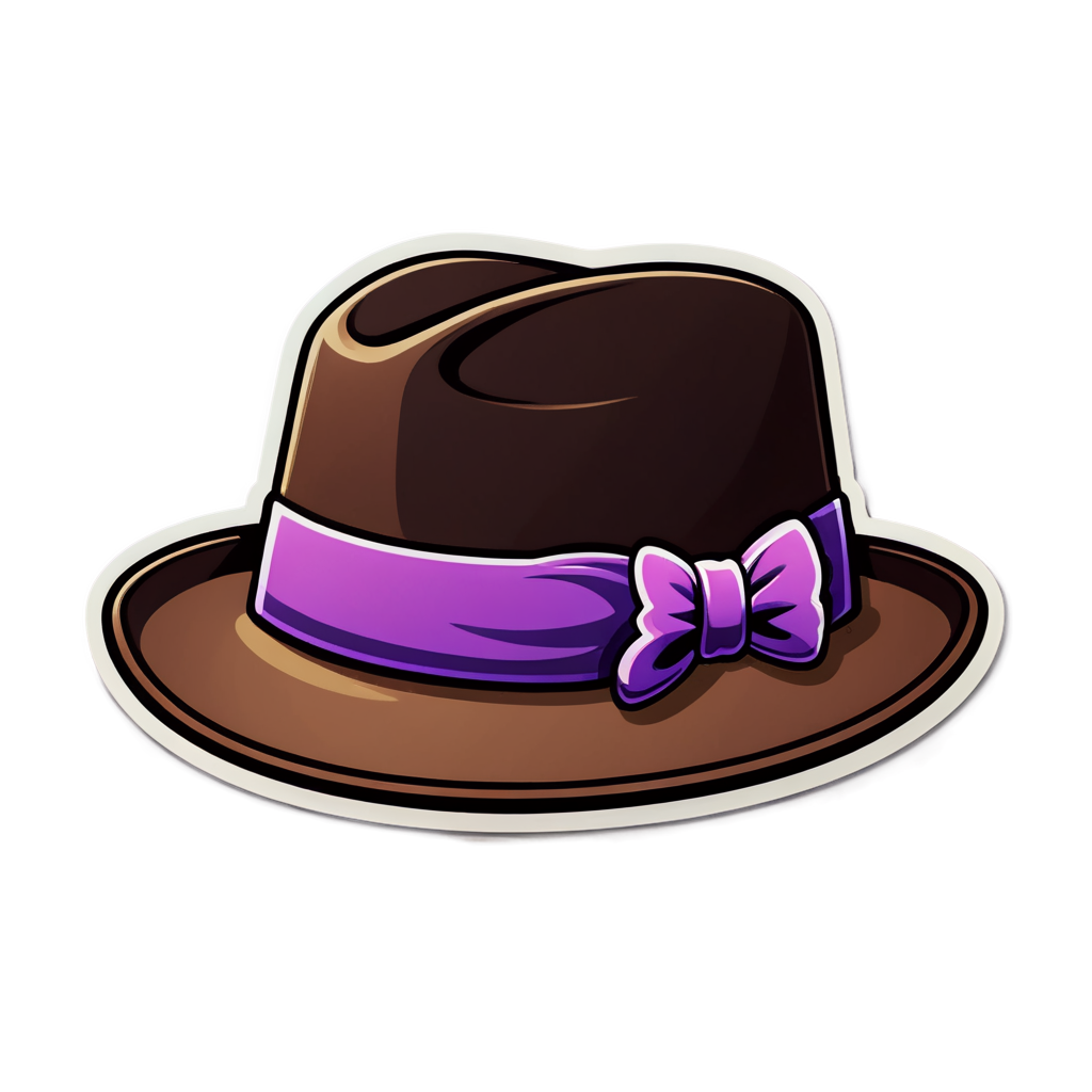 Cute Hat Sticker