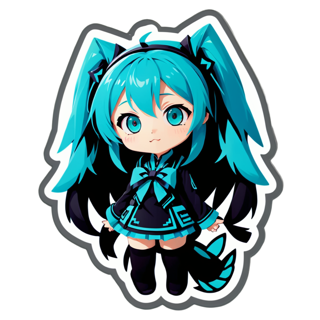 Hatsune Sticker Ideas