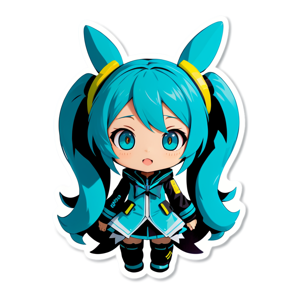 Hatsune Sticker Ideas