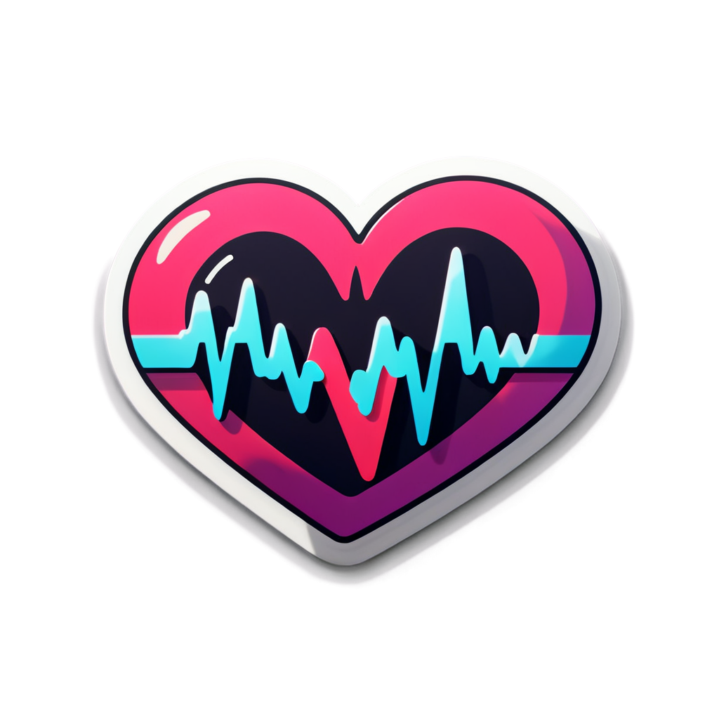 Heartbeat Sticker Ideas