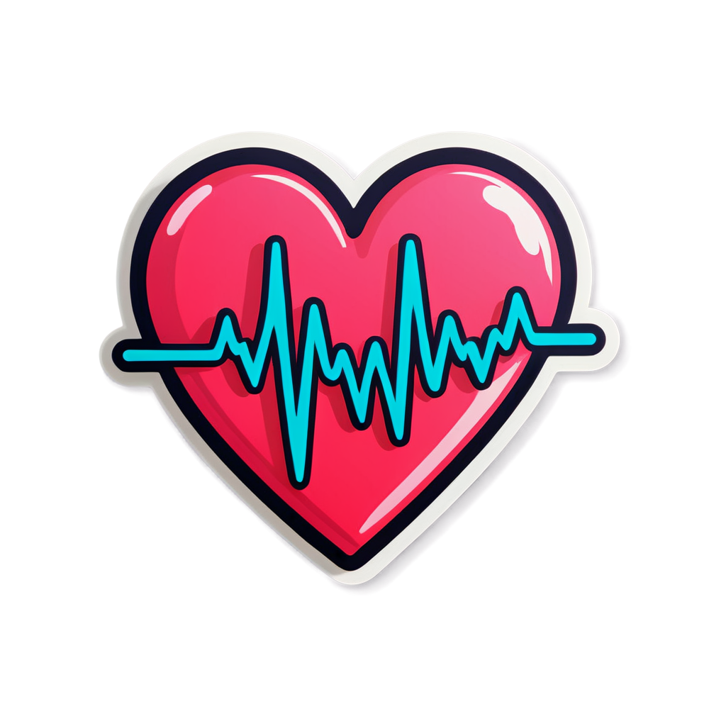 Heartbeat Sticker Ideas