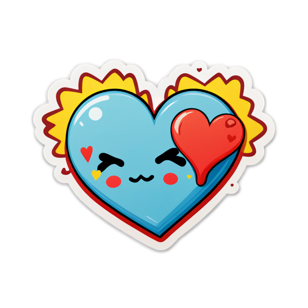 Cute Heartbreak Sticker