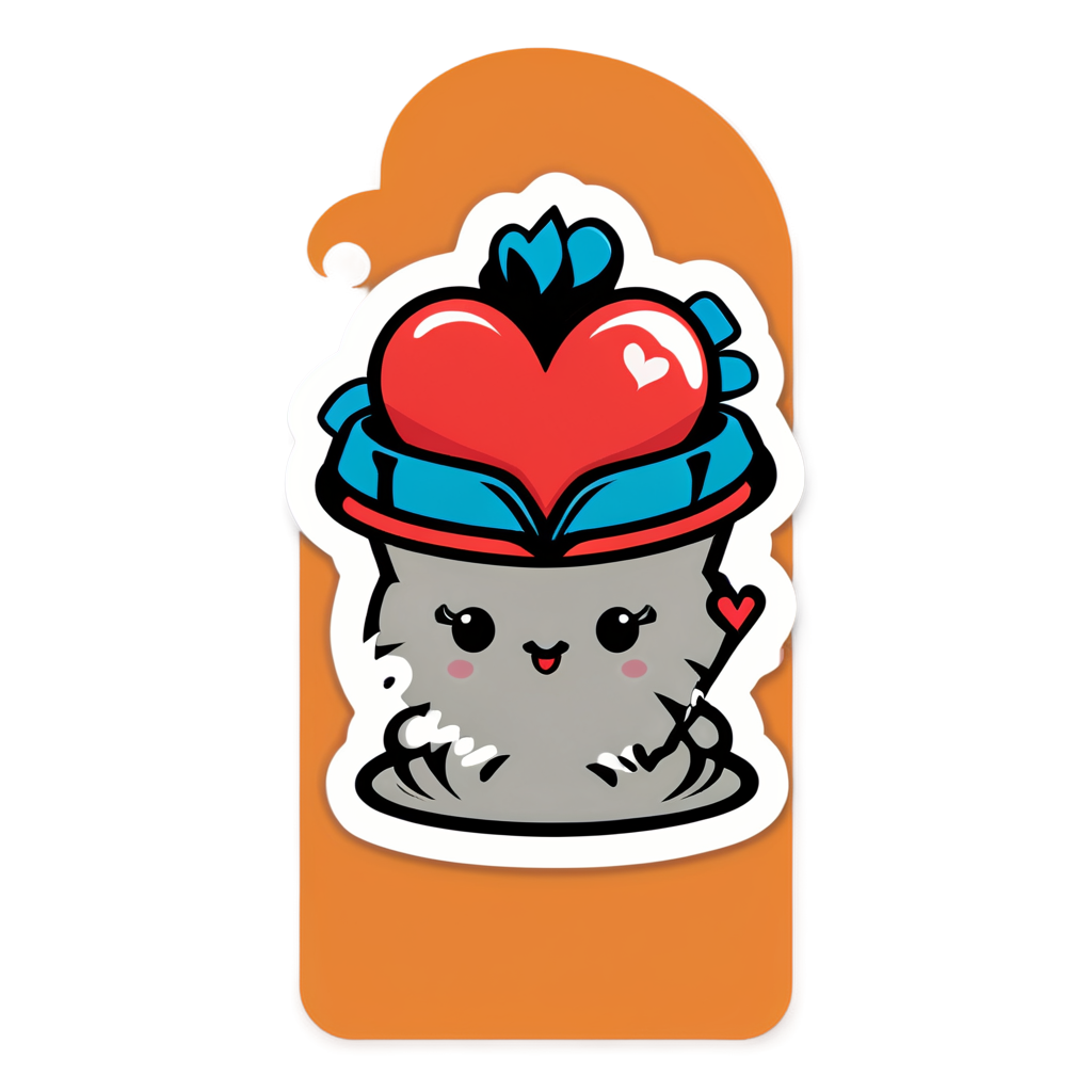 Cute Heartbreaker Sticker