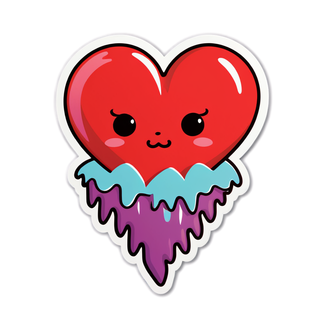 Cute Heartbreaker Sticker