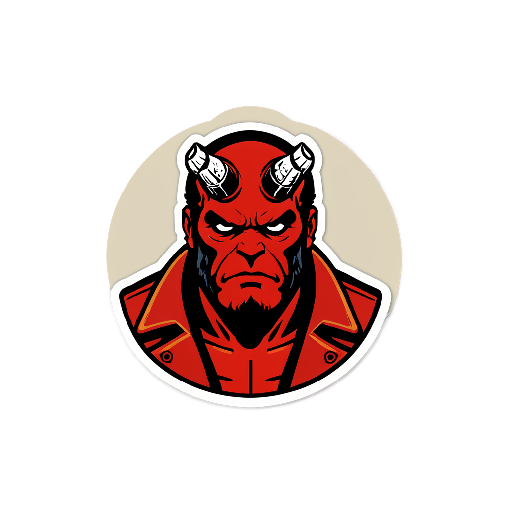 Hellboy Sticker Kit