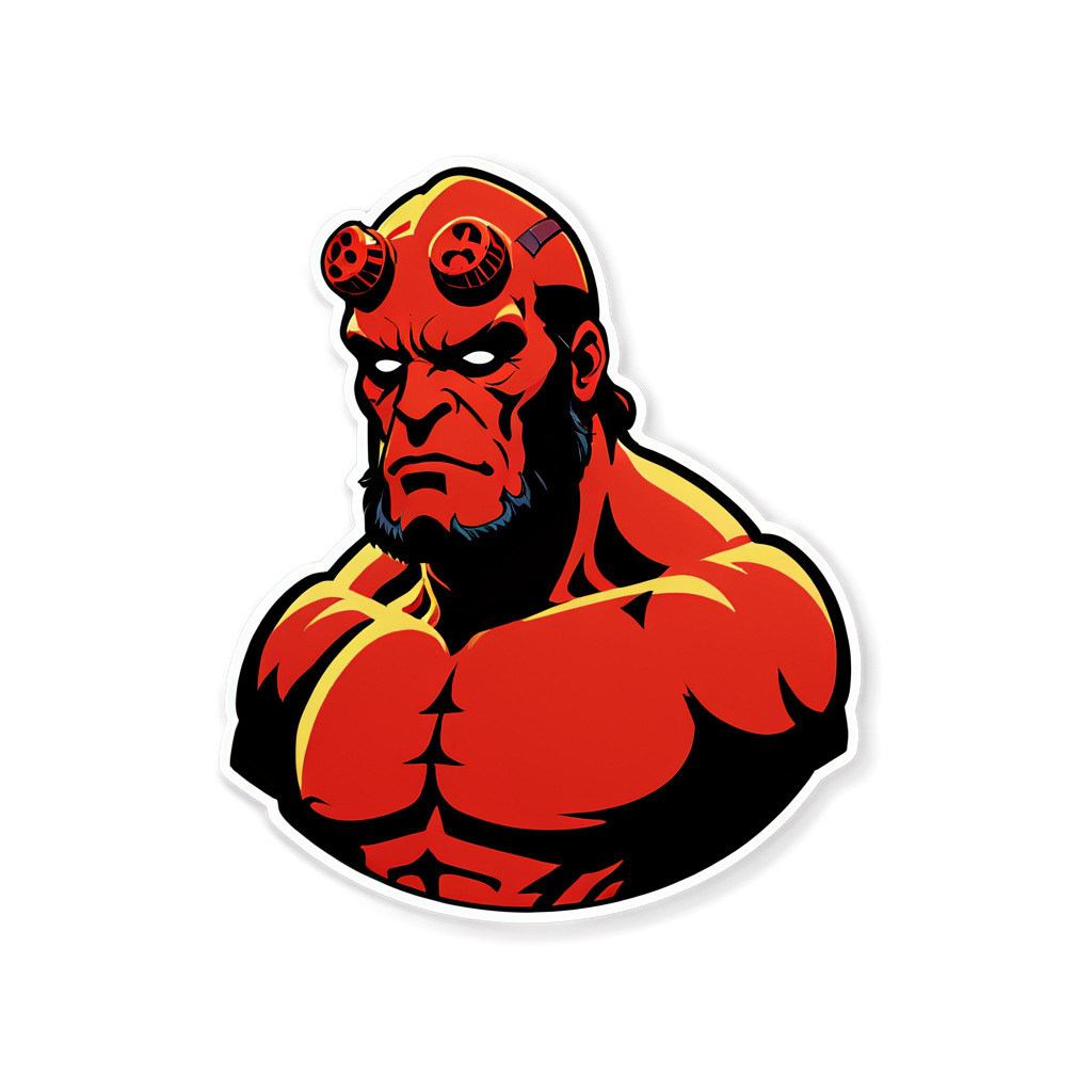 Hellboy Sticker Kit