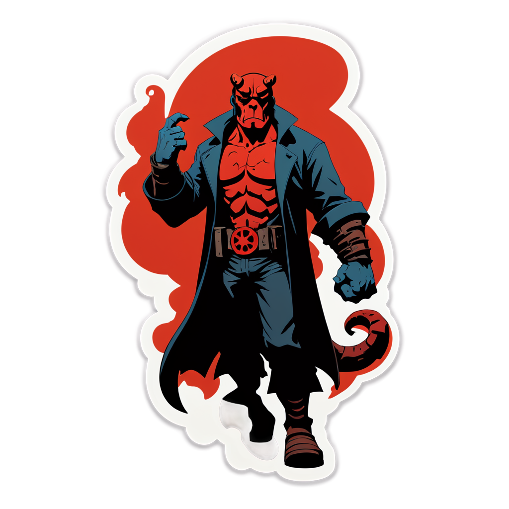 Hellboy Sticker Kit