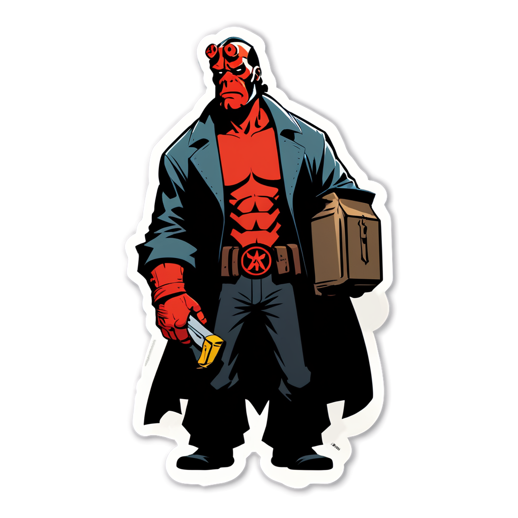 Hellboy Sticker Kit