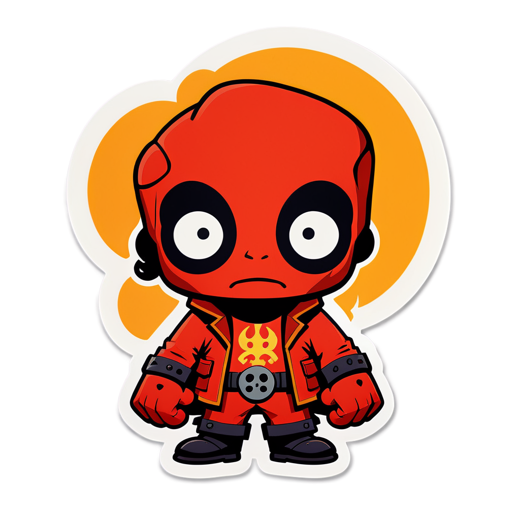 Hellboy Sticker Ideas