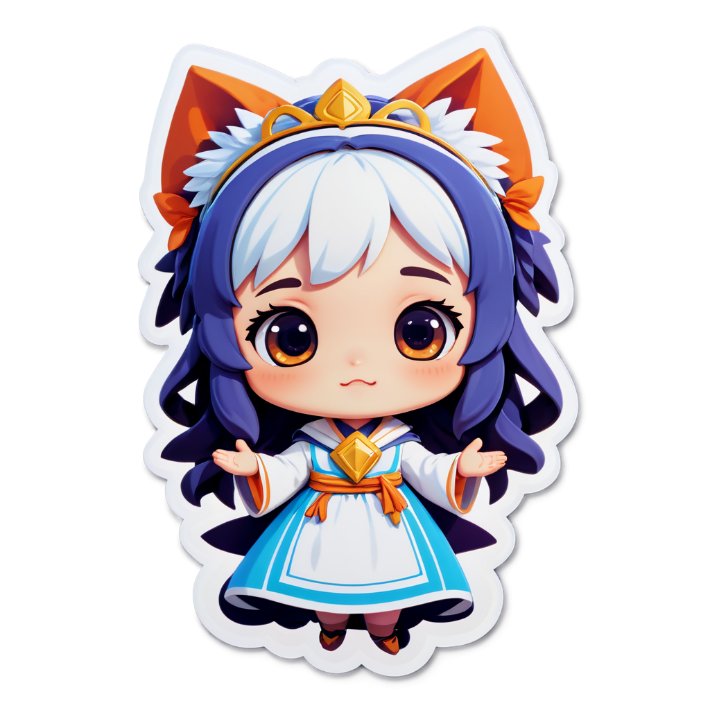 Cute Hestia Sticker