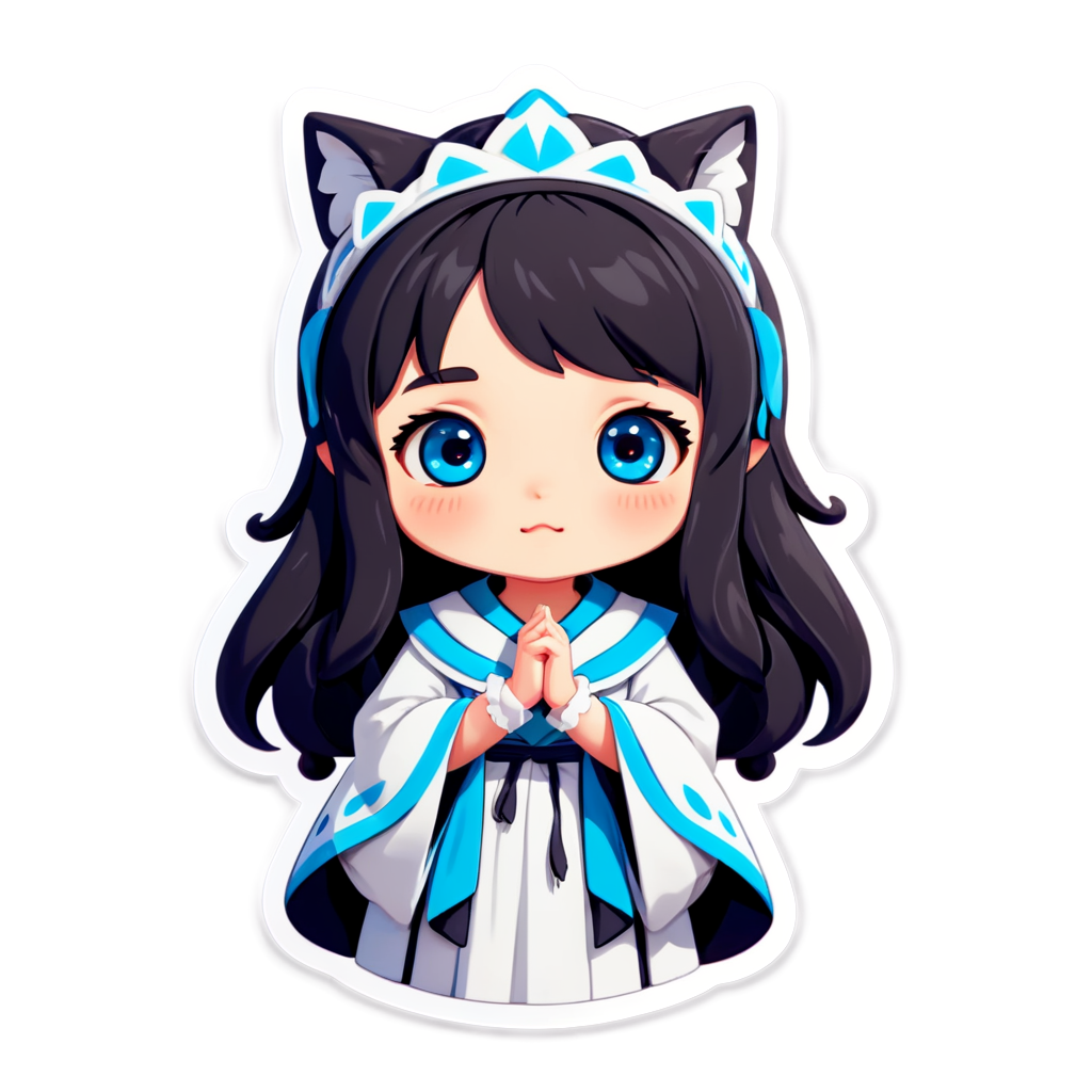 Cute Hestia Sticker