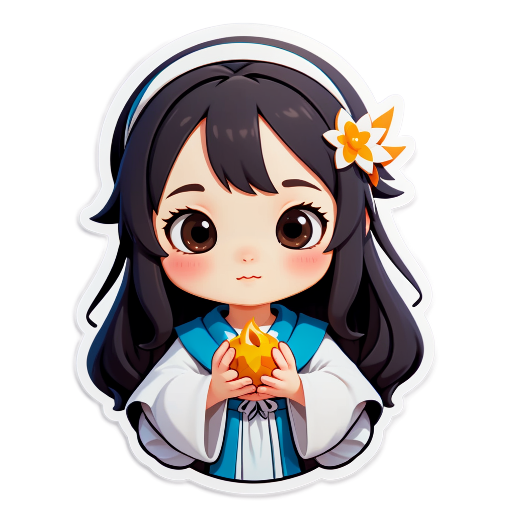 Cute Hestia Sticker