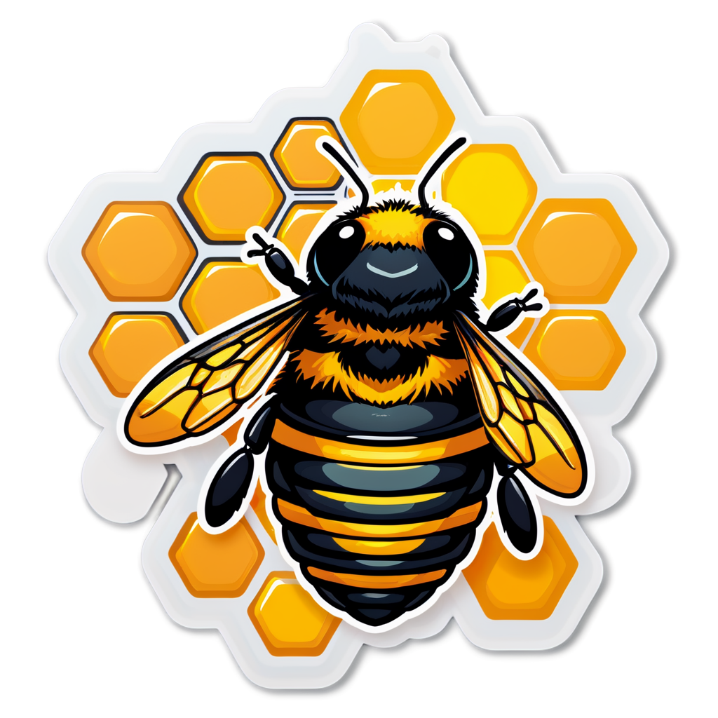 Cute Hive Sticker