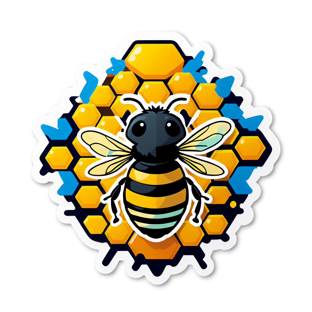 Cute Hive Sticker