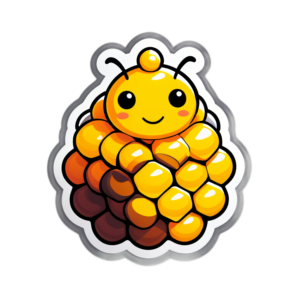 Cute Hive Sticker