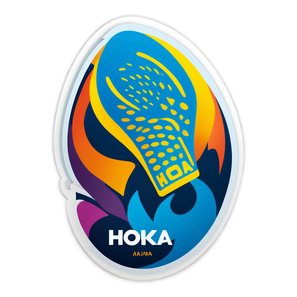 Hoka Sticker Collection