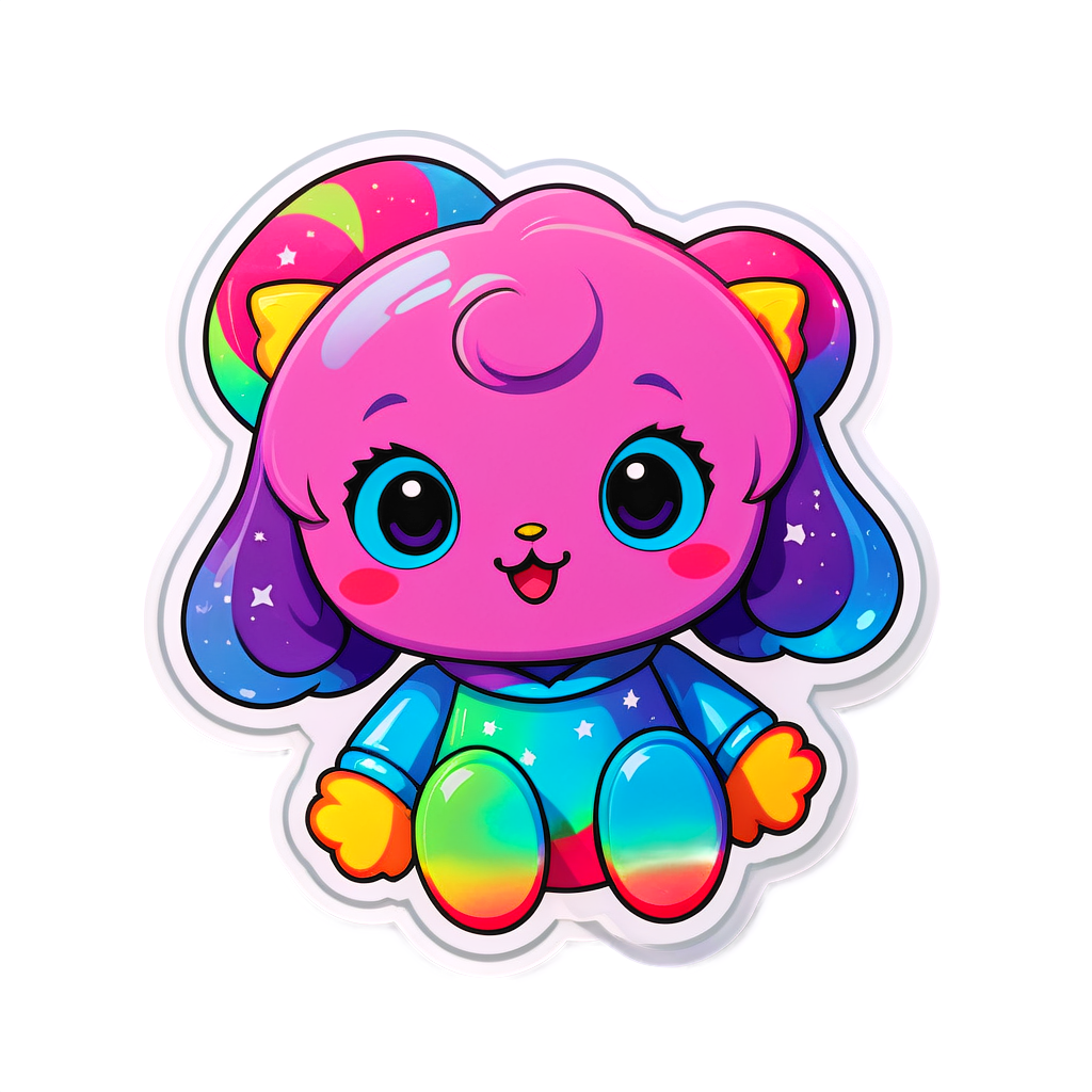 Cute Hologram Sticker