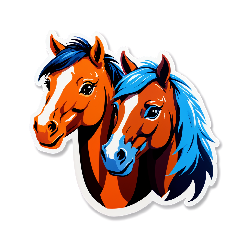 Horseheads Sticker Ideas