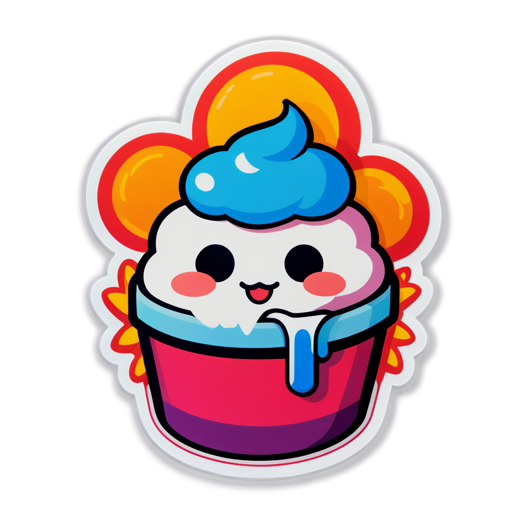 Cute Hotcold Sticker