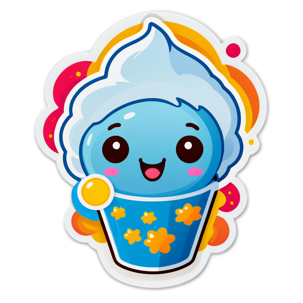 Cute Hotcold Sticker