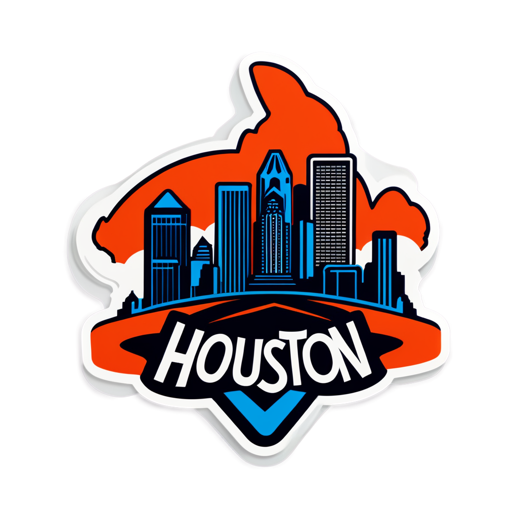 Houston Sticker Collection