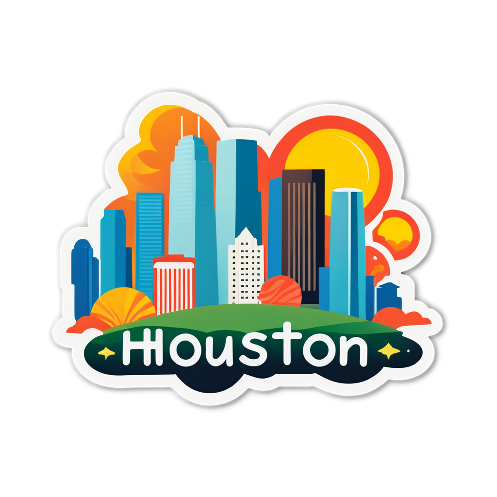 Houston Sticker Ideas