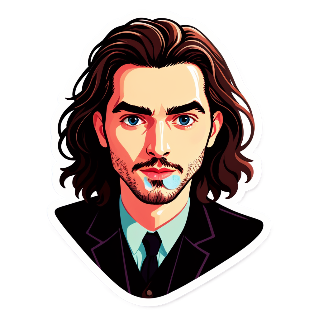 Cute Hozier Sticker