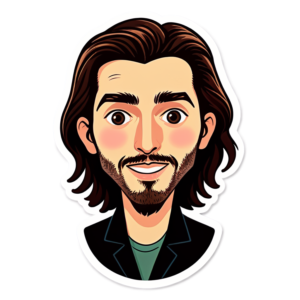 Cute Hozier Sticker