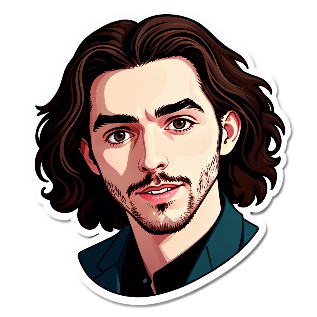 Cute Hozier Sticker