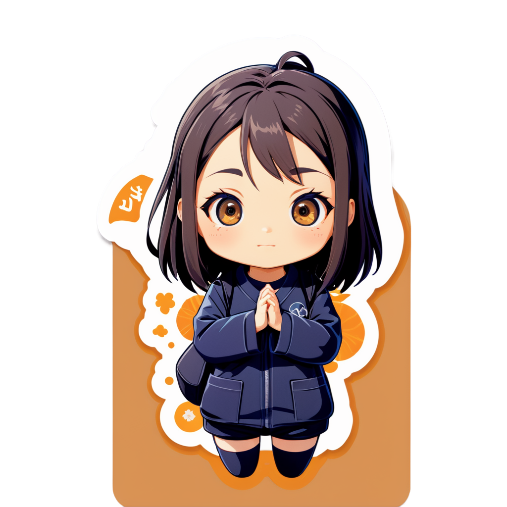 Cute Hyuga Sticker