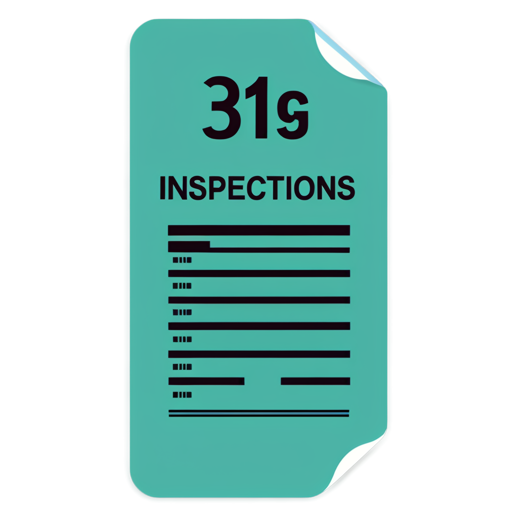 Inspections Sticker Kit