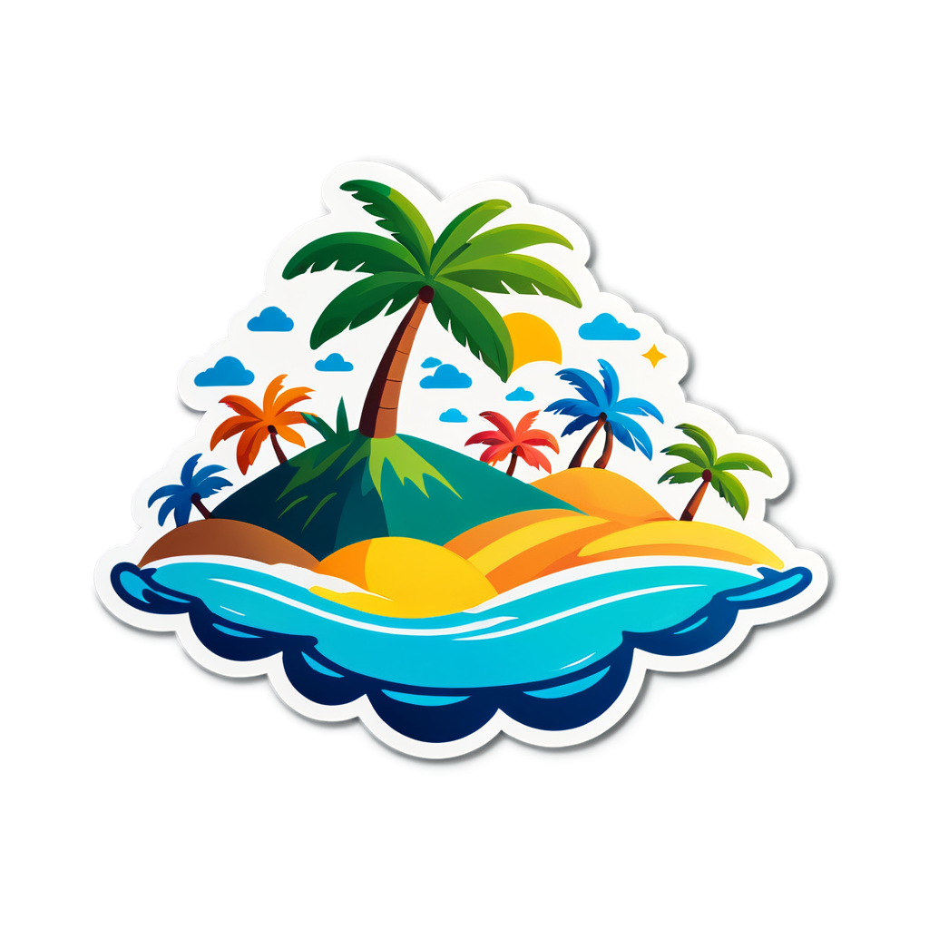 Island Sticker Ideas