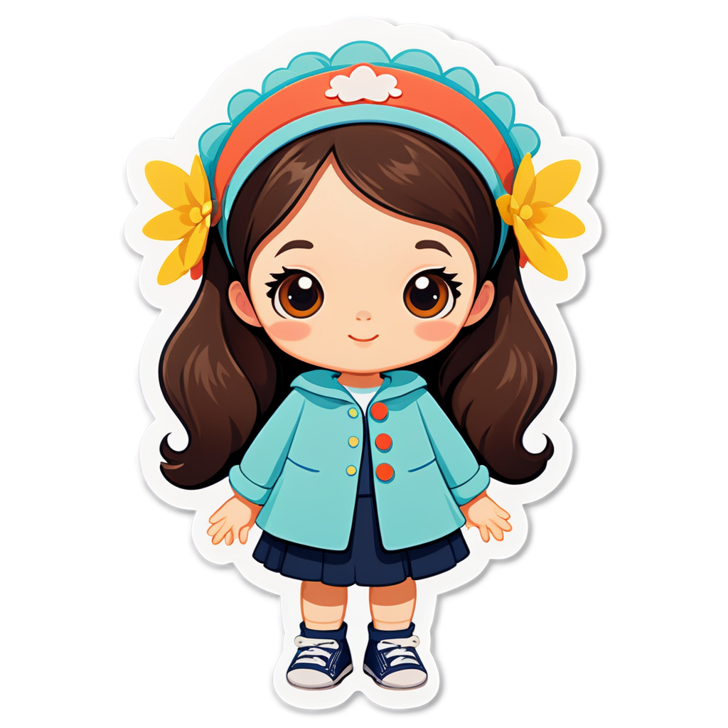 Cute Jane Sticker