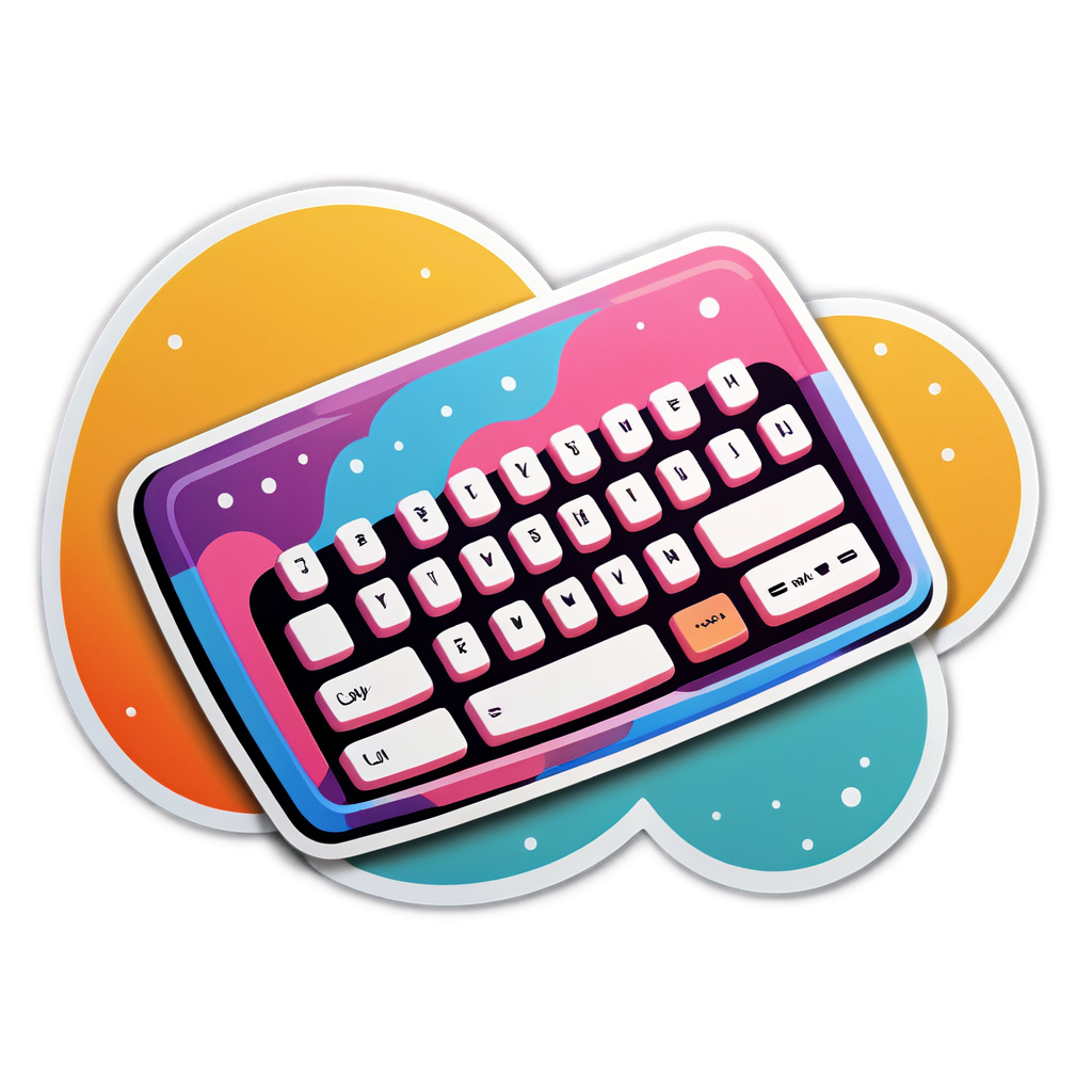 Cute Keyboard Sticker