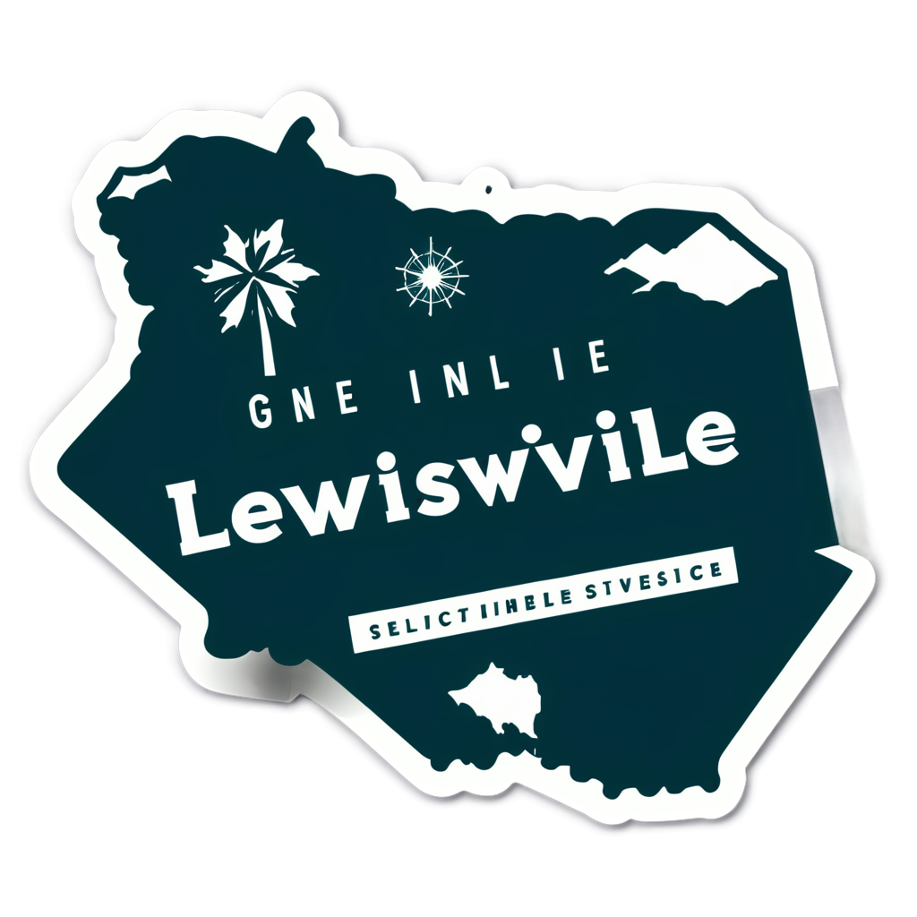 Lewisville Sticker Collection