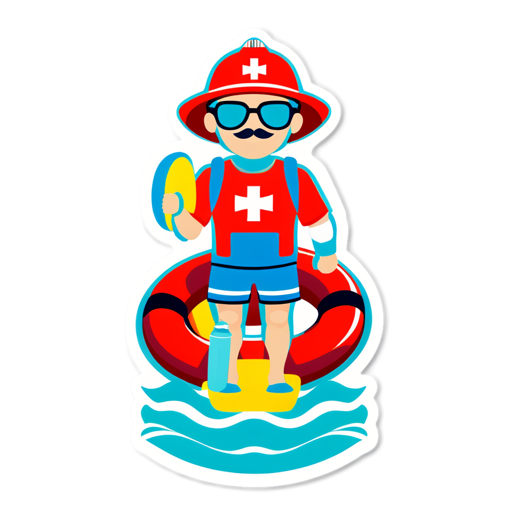 Lifeguard Sticker Collection