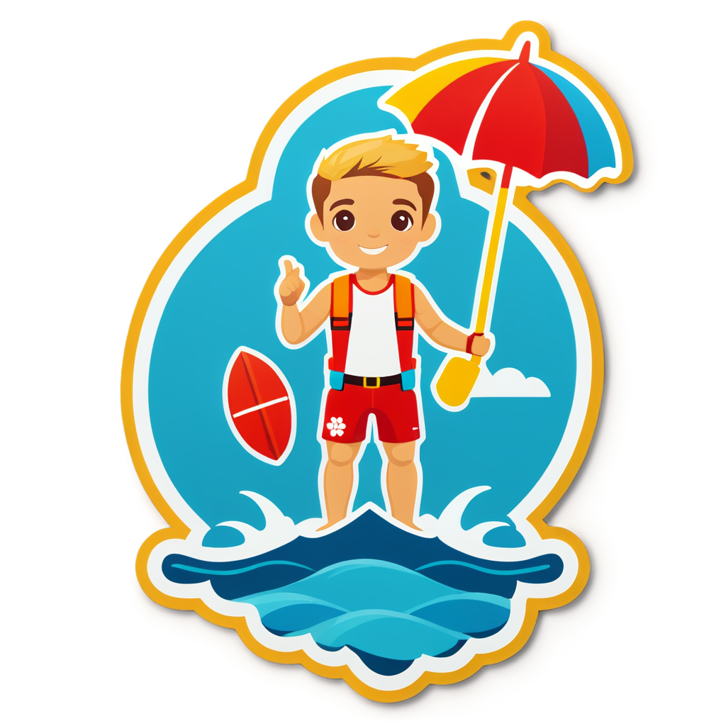 Lifeguard Sticker Ideas