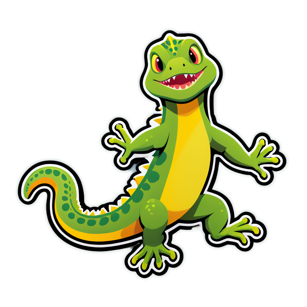 Lizard Sticker Collection