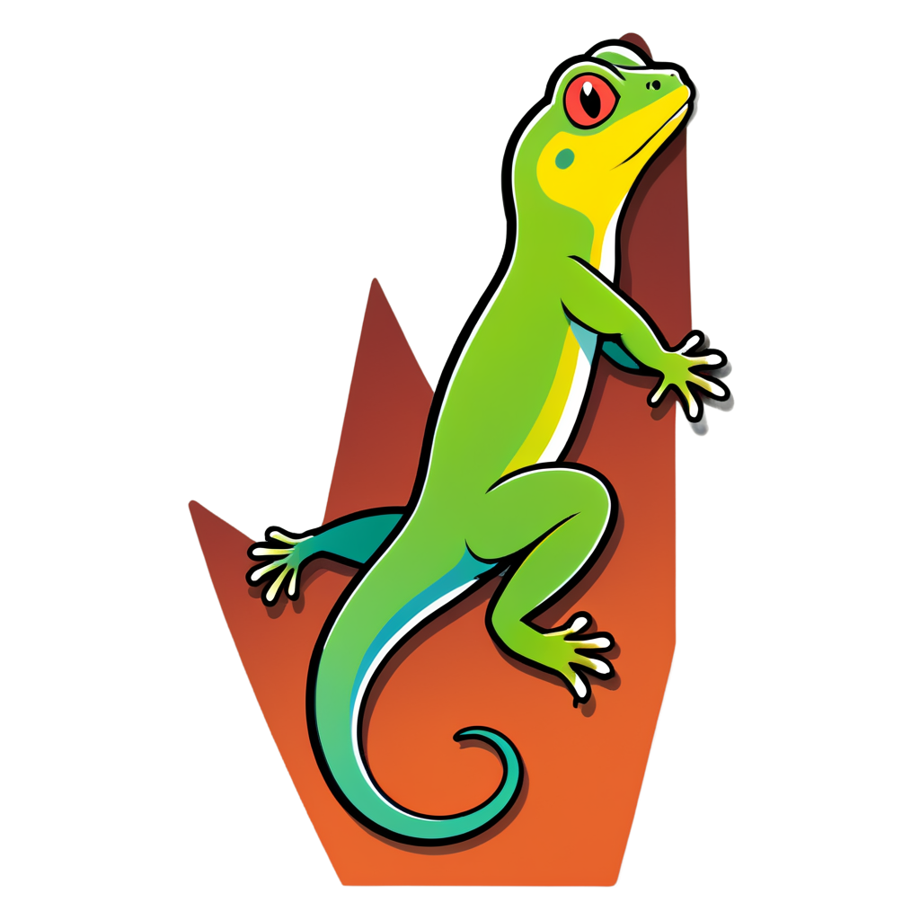 Lizard Sticker Kit