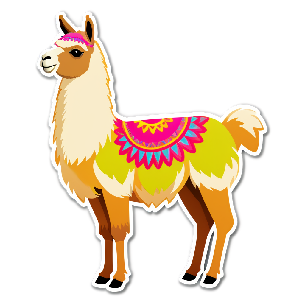 Llama Sticker Collection