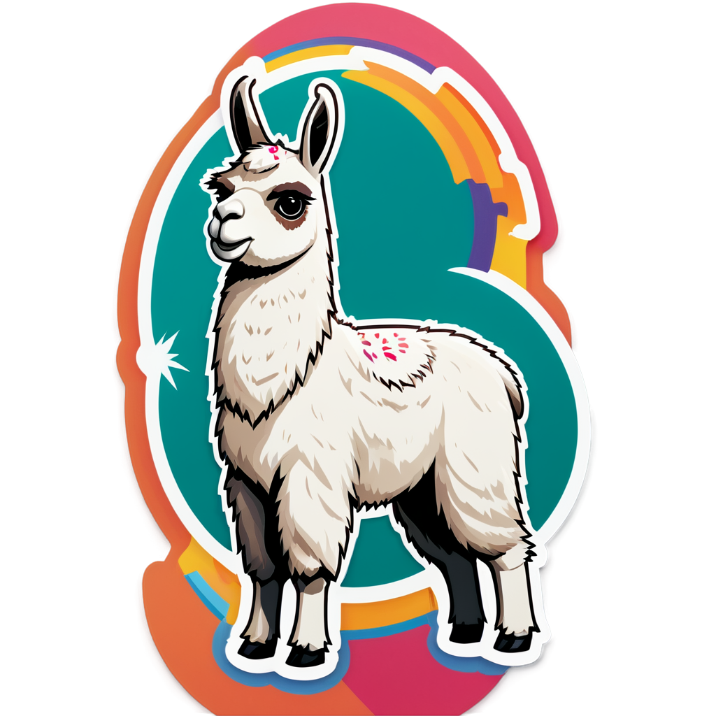 Llama Sticker Kit