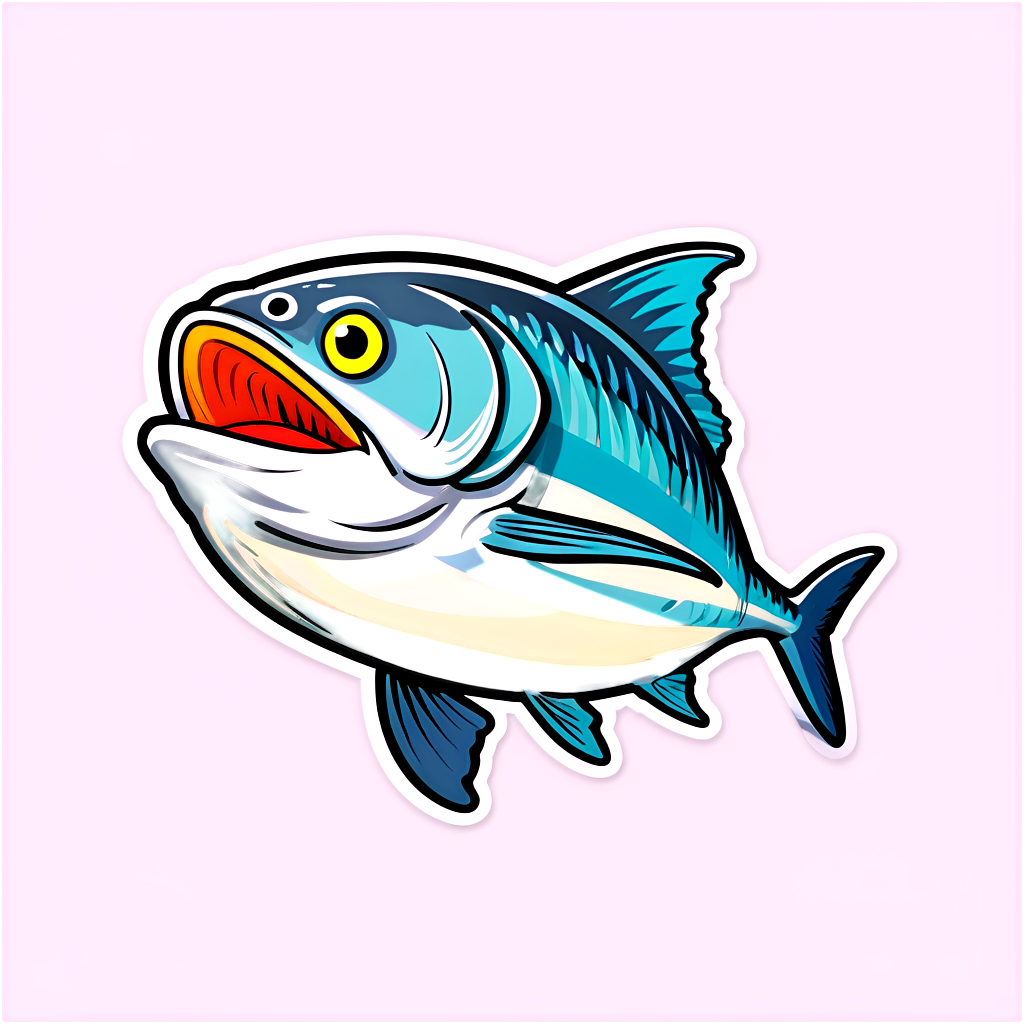 Mackerel Sticker Ideas