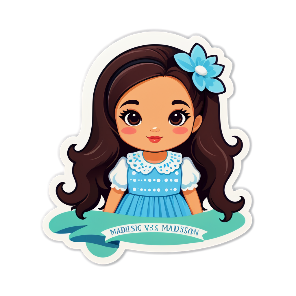 Cute Madison Sticker