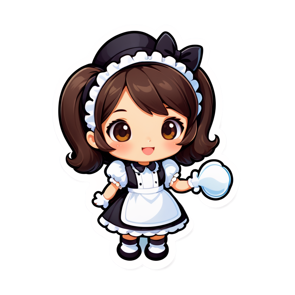 Maid Sticker Ideas