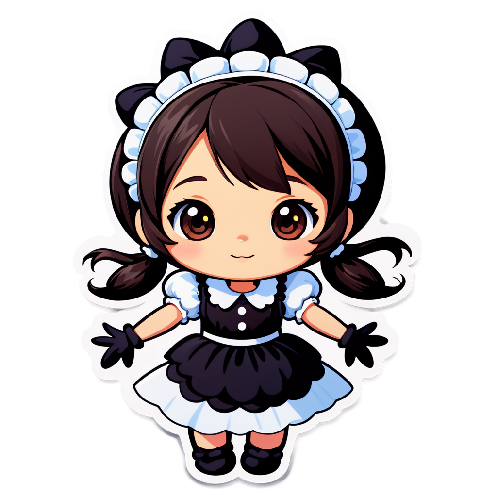 Maid Sticker Ideas