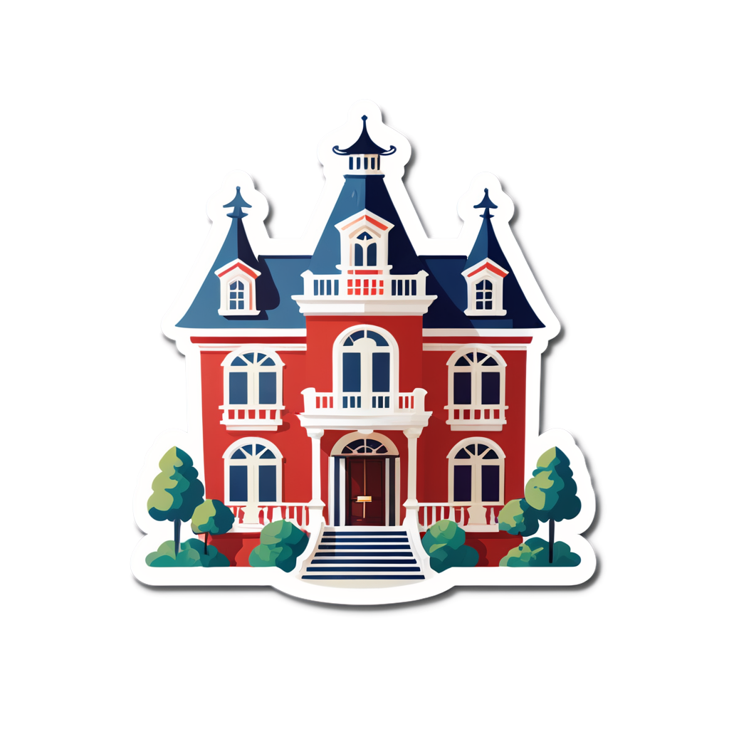 Mansion Sticker Ideas