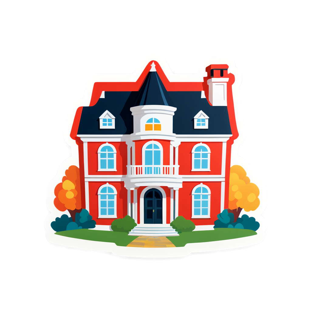 Mansion Sticker Ideas